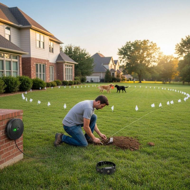 Electric Dog Fence Installation