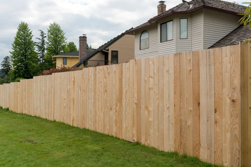 Privacy Fence on a Commercial Property